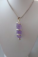 </br></br></br>
Amethyst  Silber gefasst
Doppelender</br>
5,0cm</br>
Art.Nr.AS001</br></br>
€   19,20